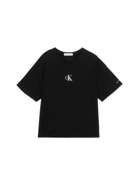 Calvin Klein Jeans Majica črna bela
