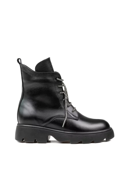 Шкіряні Черевики Alex Bell чорний