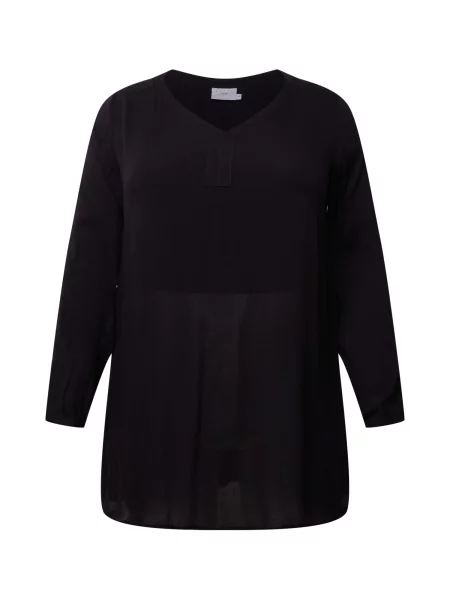 KAFFE CURVE Tunika Ami' crna