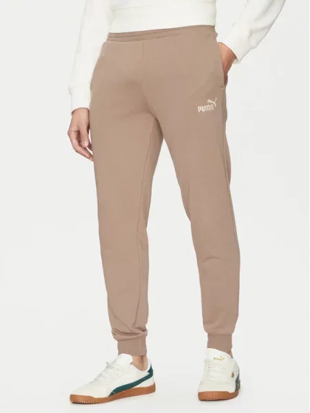 Puma Спортивні штани Ess No. 1 Logo коричневий