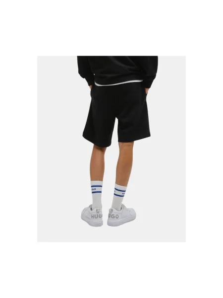 Hugo Blue Pantaloni scurți Nasensio negru