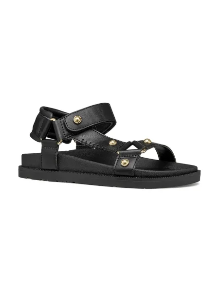 Sandale Geox J Sandal Foammentera D negru