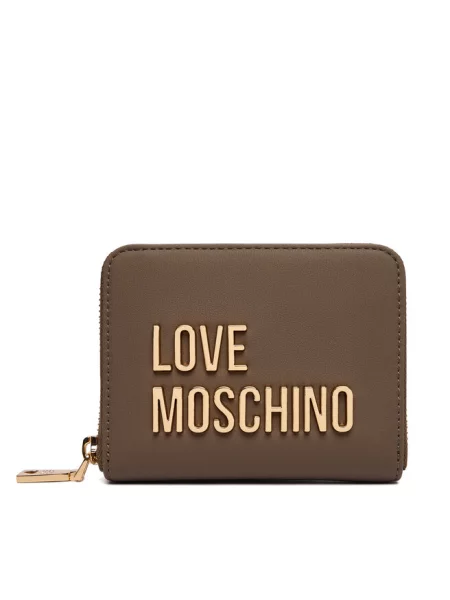Portfel LOVE MOSCHINO brązowy