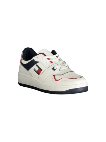 Trampki Tommy Hilfiger skórzane retro białe