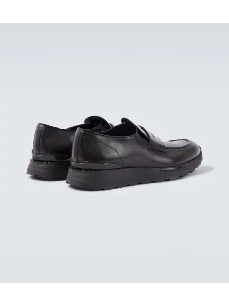 Sneakerși Berluti din piele negru