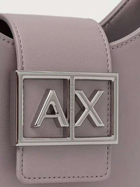Кожаная сумка через плечо Armani Exchange