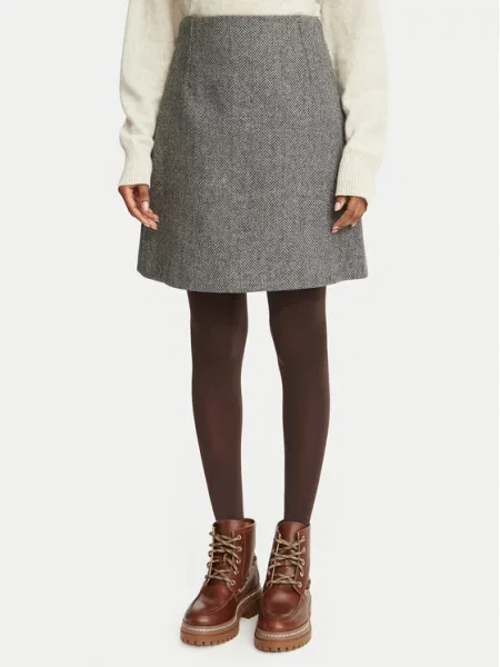 Weekend Max Mara Midi sijonas Farnese pilka