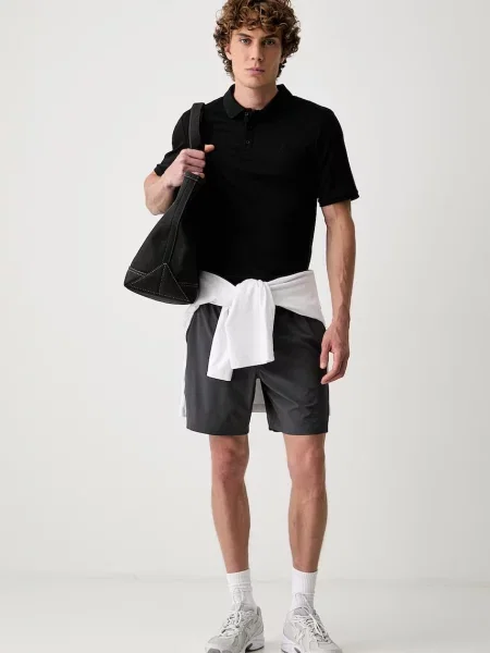 Skechers šortky pánske PREMIER 7" SHORT sivá