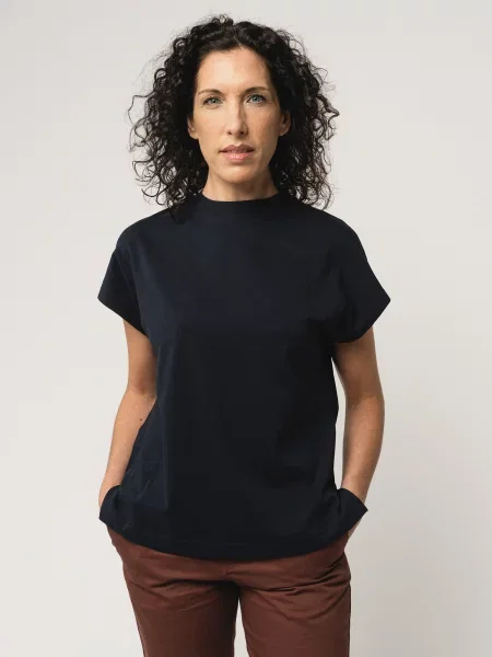 MELA Tricou MADHU bleumarin