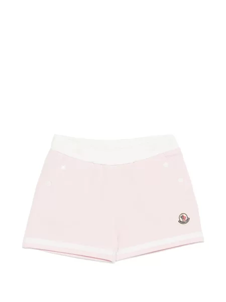 Szorty dziecięce Moncler Enfant różowe