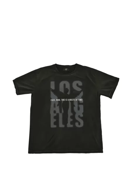 Tricou Htc Los Angeles cu imagine negru