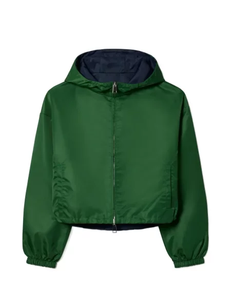 Decupat reversibil geacă Tory Burch verde