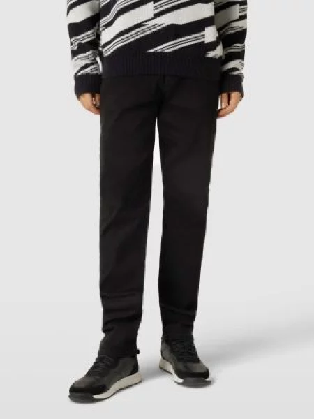 Jeansy o kroju regular fit z 5 Mcneal czarne