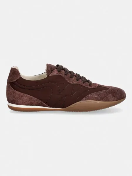 Weekend MaxMara Sneakers Wkalancia | piele întoarsă maro