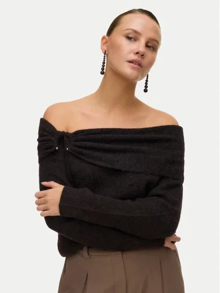 Vero Moda Светр Lovely коричневий