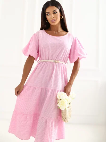 Midi haljina Italy Moda bijela