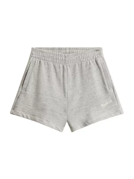 Krótkie szorty Woolrich polarowe szare