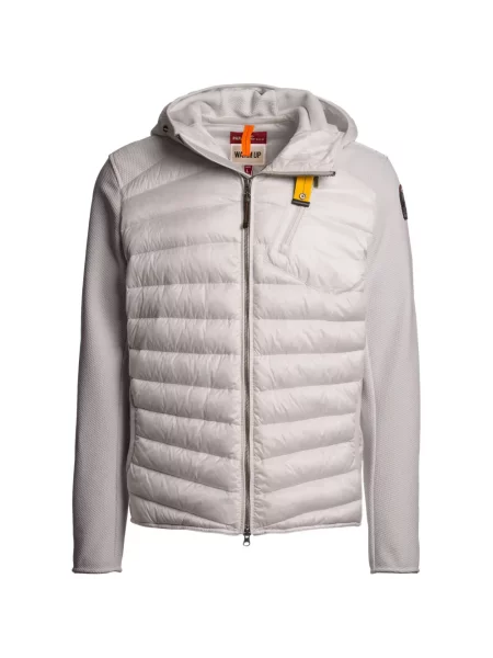 Geacă cu puf Parajumpers cu glugă gri