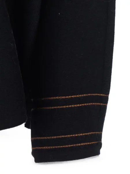 Pulover Max Mara cu decolteu în V negru