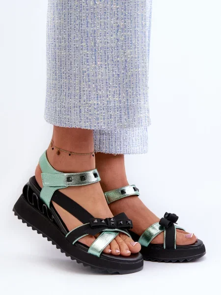 Sandale S. Barski negru