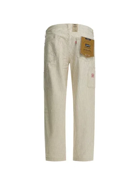 Blugi Levi's® cu dungi cu imagine alb