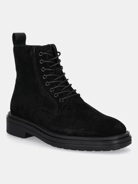Gant pantofi de piele întoarsă Boggar negru