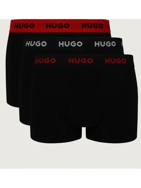 HUGO Set 3 perechi de boxeri Trunk Triplet Pack Gri negru