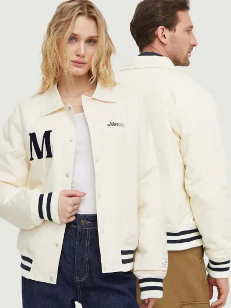 Geacă The Mercer Brand bej