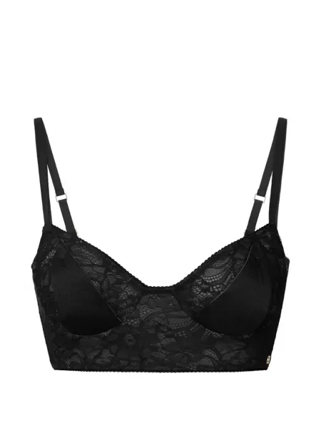 Sutien Elisabetta Franchi din dantelă negru