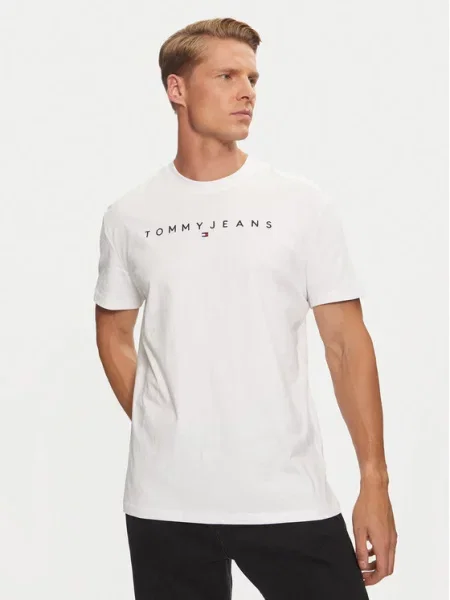 Tommy Jeans Majica črna bela