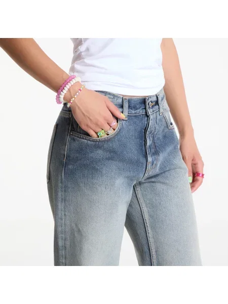 Pantaloni Off-white alb