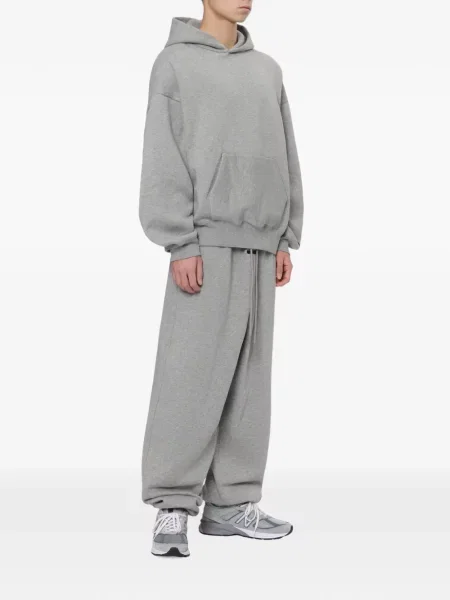 Pantaloni Essentials alergare cu cordon gri