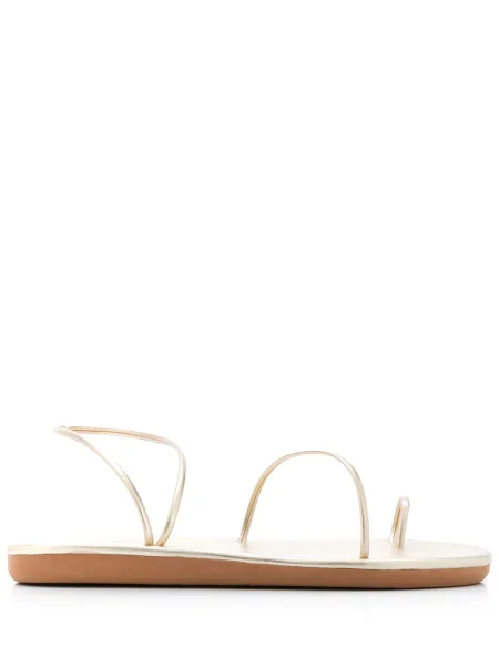 Sandale Ancient Greek Sandals fără toc auriu