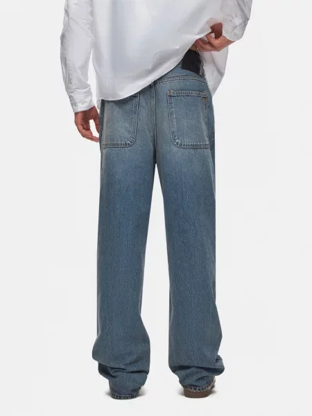 Широкі джинси LTB Jeans бавовна/ліоцел синій