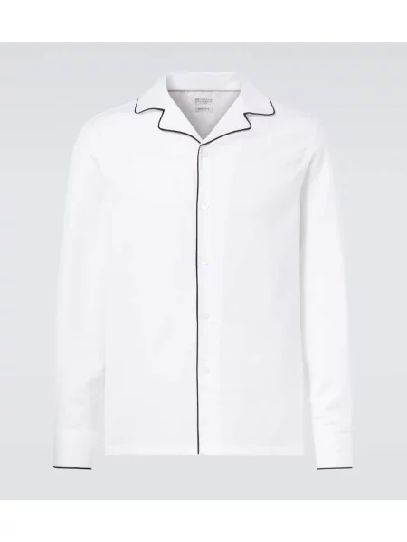 Košile Brunello Cucinelli bílá