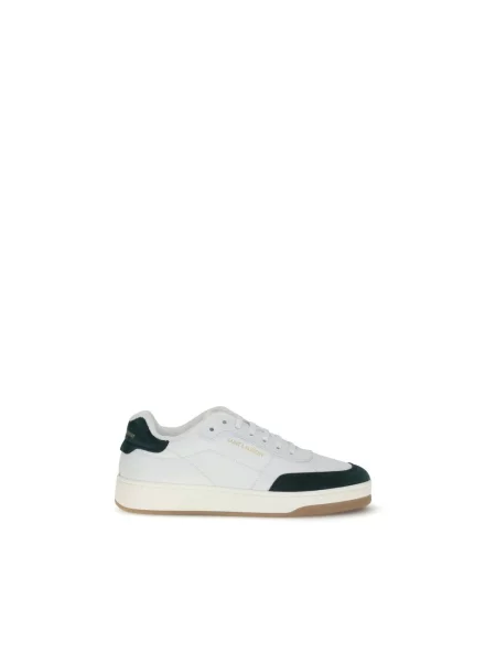 Sneakersy Saint Laurent zamszowe białe