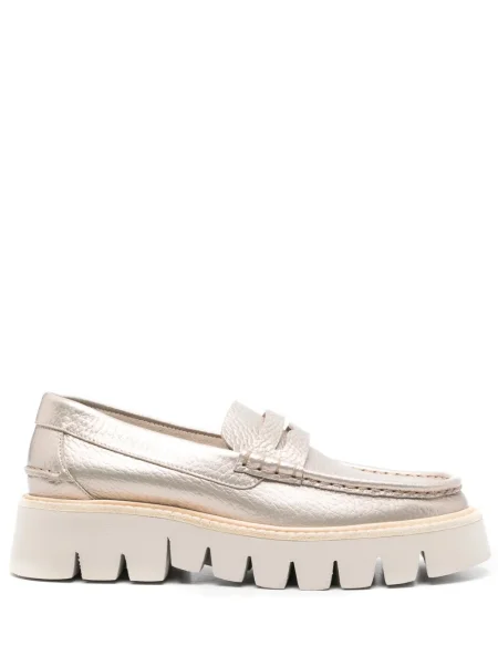 Pantofi loafer Pedro Garcia din piele cu platformă