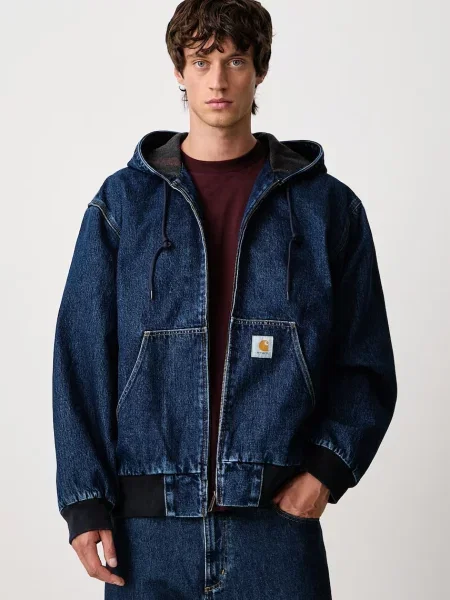 Carhartt WIP OG Active Jacket geacă de tranziție din denim pentru bărbați