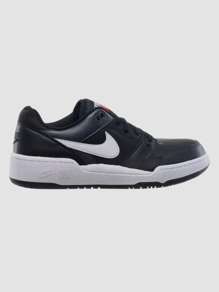Кожаные кроссовки Nike черные