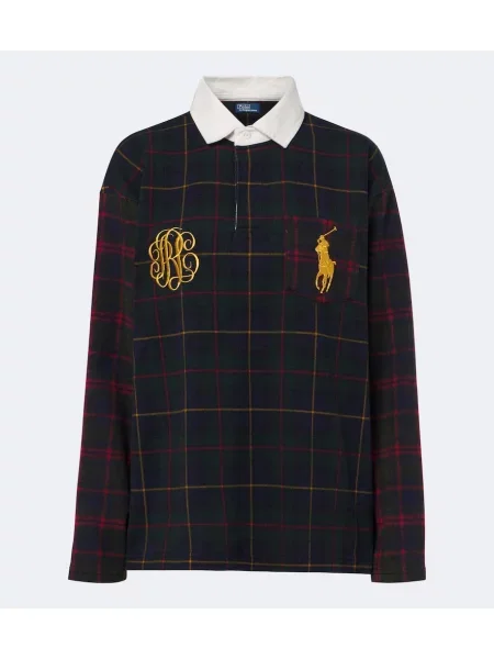 Kockovaná flanelová polokošeľa Polo Ralph Lauren