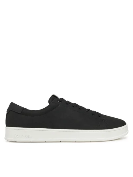 Calvin Klein Sneakersy Low Top Lace Up Nu čierna