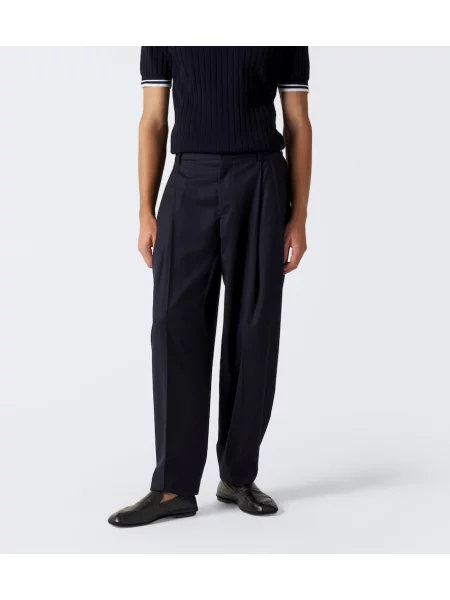 Pantaloni Dolce&gabbana de lână albastru