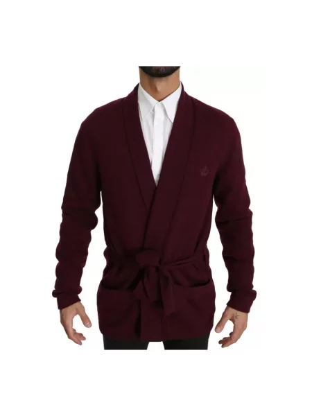 Sweter Dolce And Gabbana brązowy