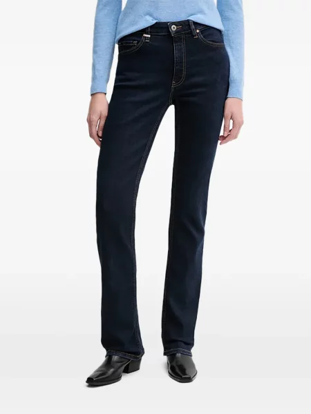 Jeansy bootcut Benetton niebieskie