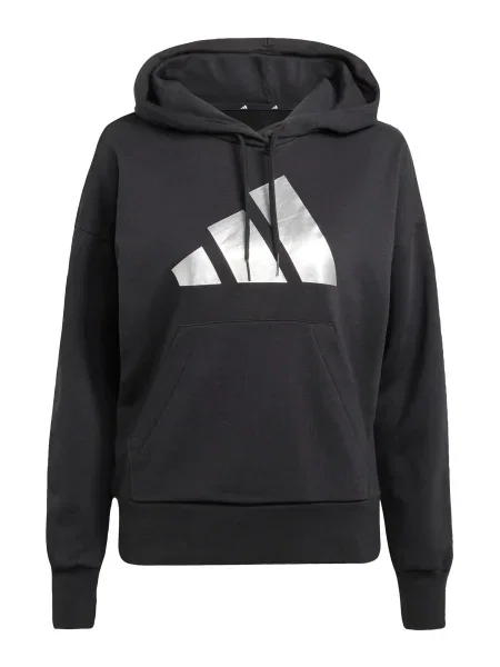 Adidas Bluză Holiday Metallic Graphic negru