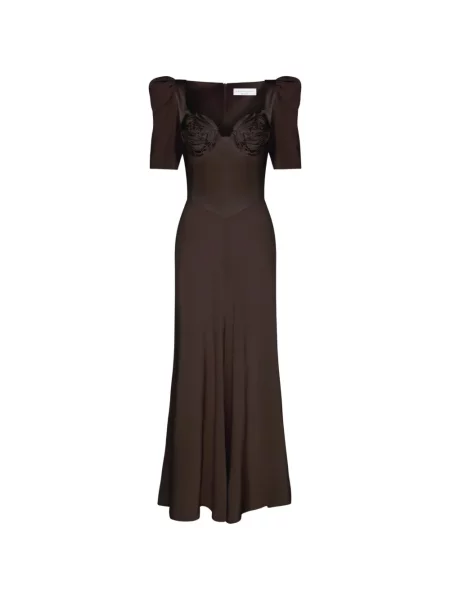 Maxi rochie maxi Violante Nessi de costum maro