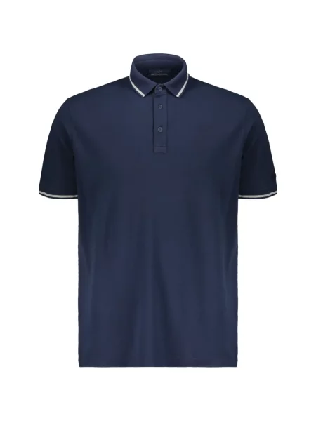 Gulerat tricou polo Paul & Shark albastru