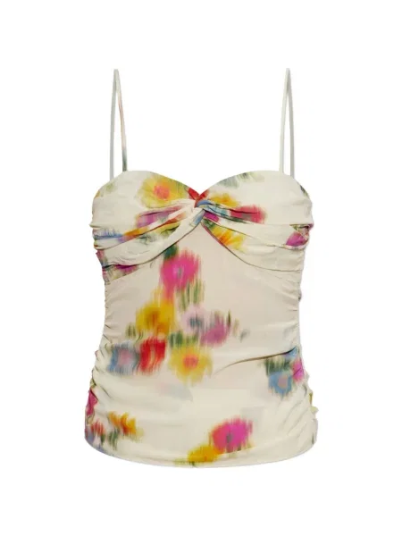 Top Marant Etoile cu model floral cu imagine
