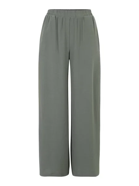 Vero Moda Petite Nohavice ALVA tmavozelená
