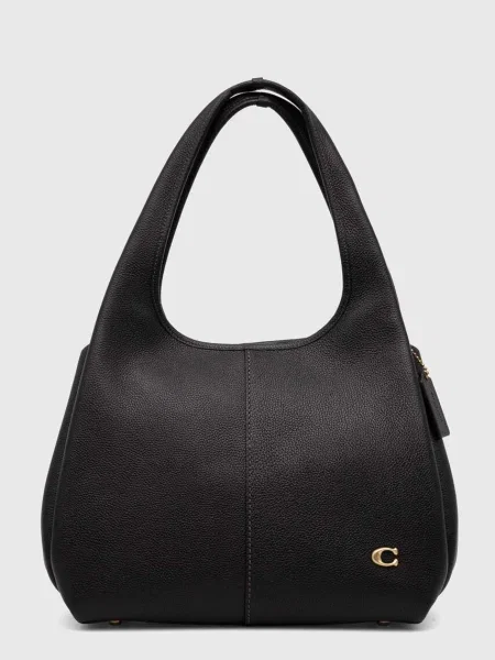 Geanta hobo Coach din piele negru